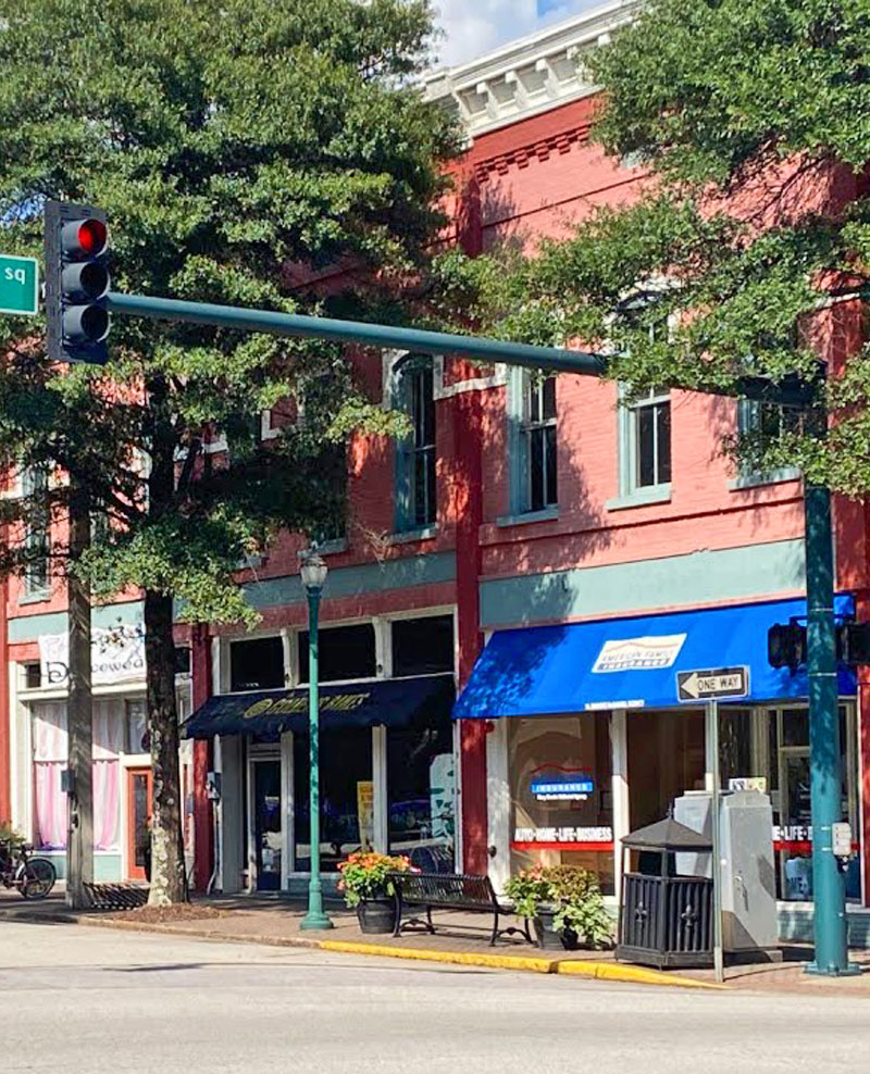 LaGrange GA downtown vertical photo